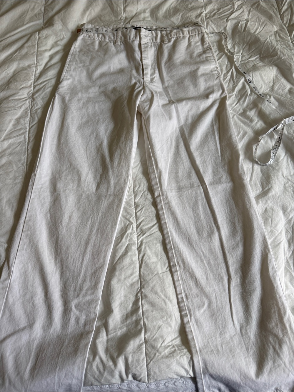 Polo by Ralph Lauren White Cotton Chinos